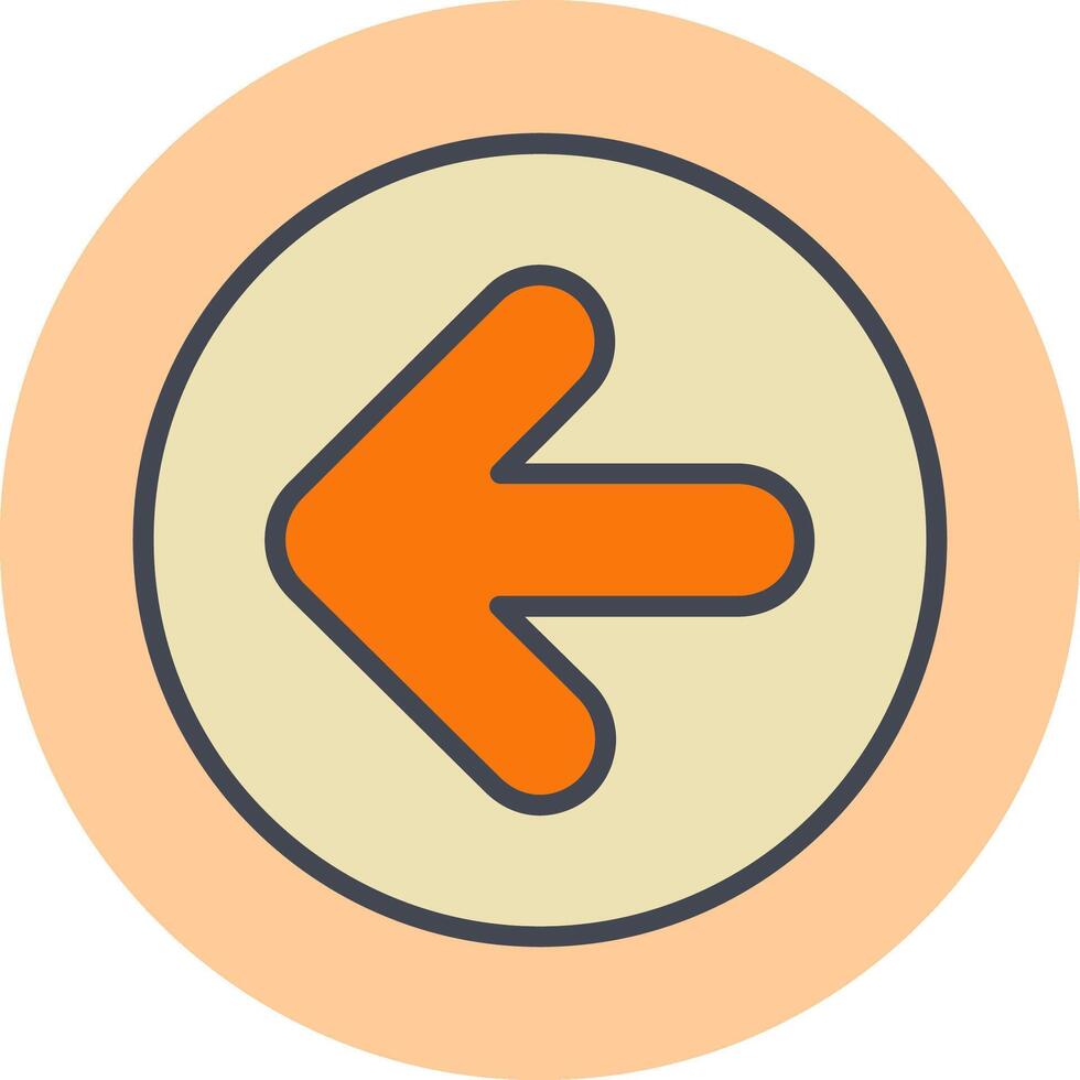 To Left Vector Icon