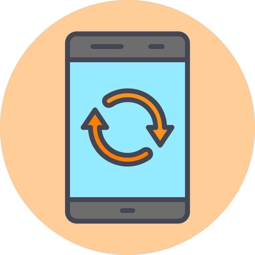 Sync Vector Icon