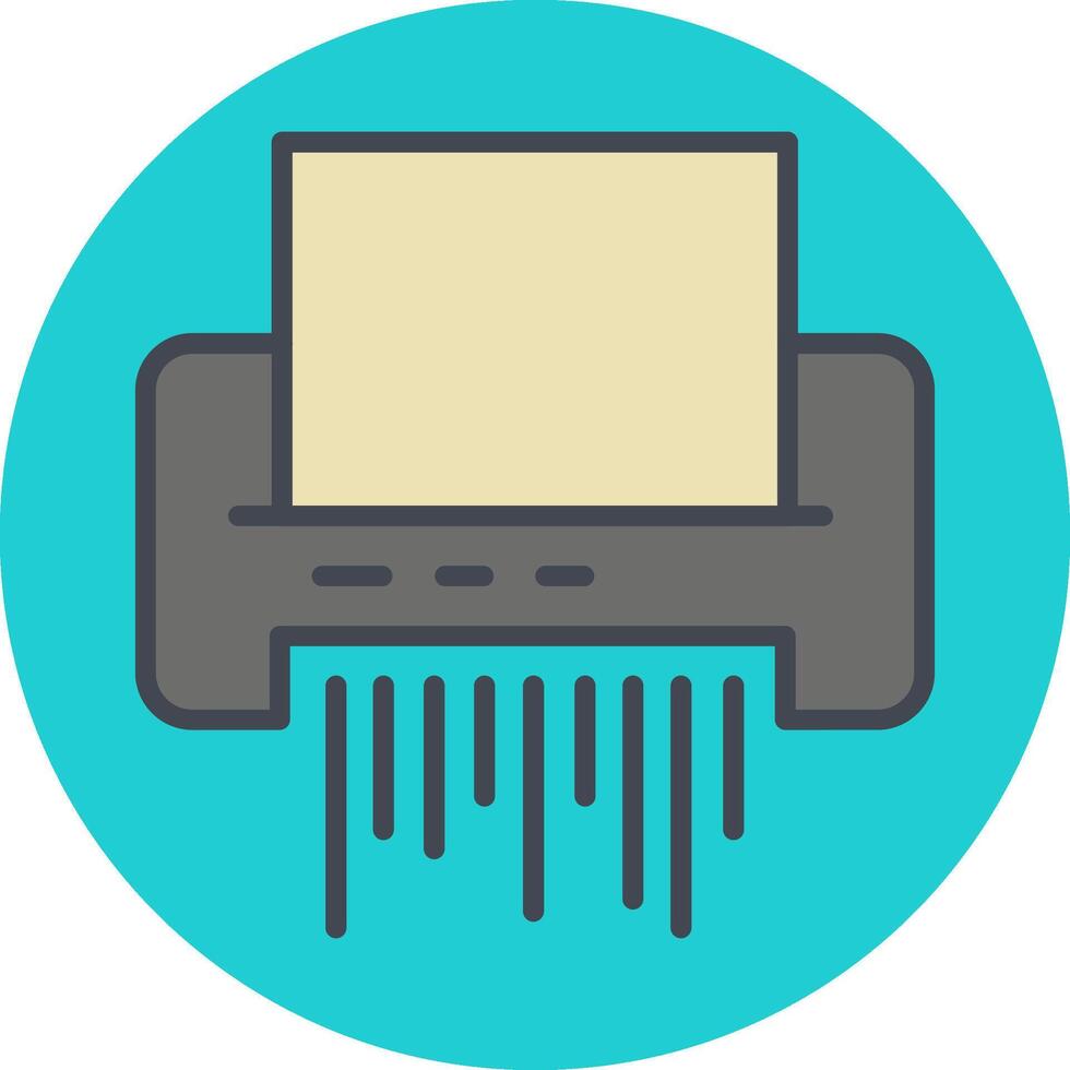 Paper Shredder Vector Icon