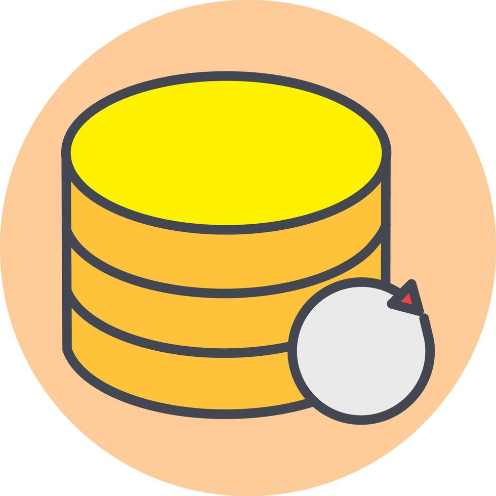 Backup File Vector Icon