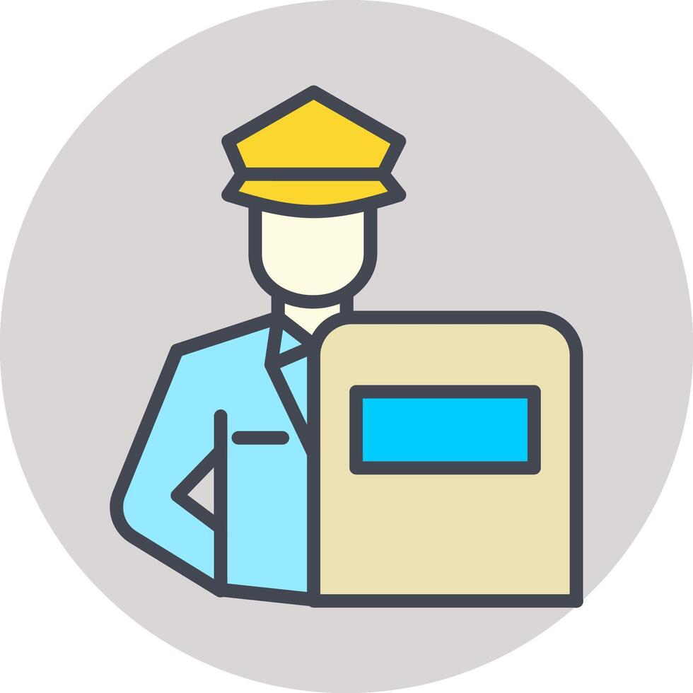 Riot Police Vector Icon