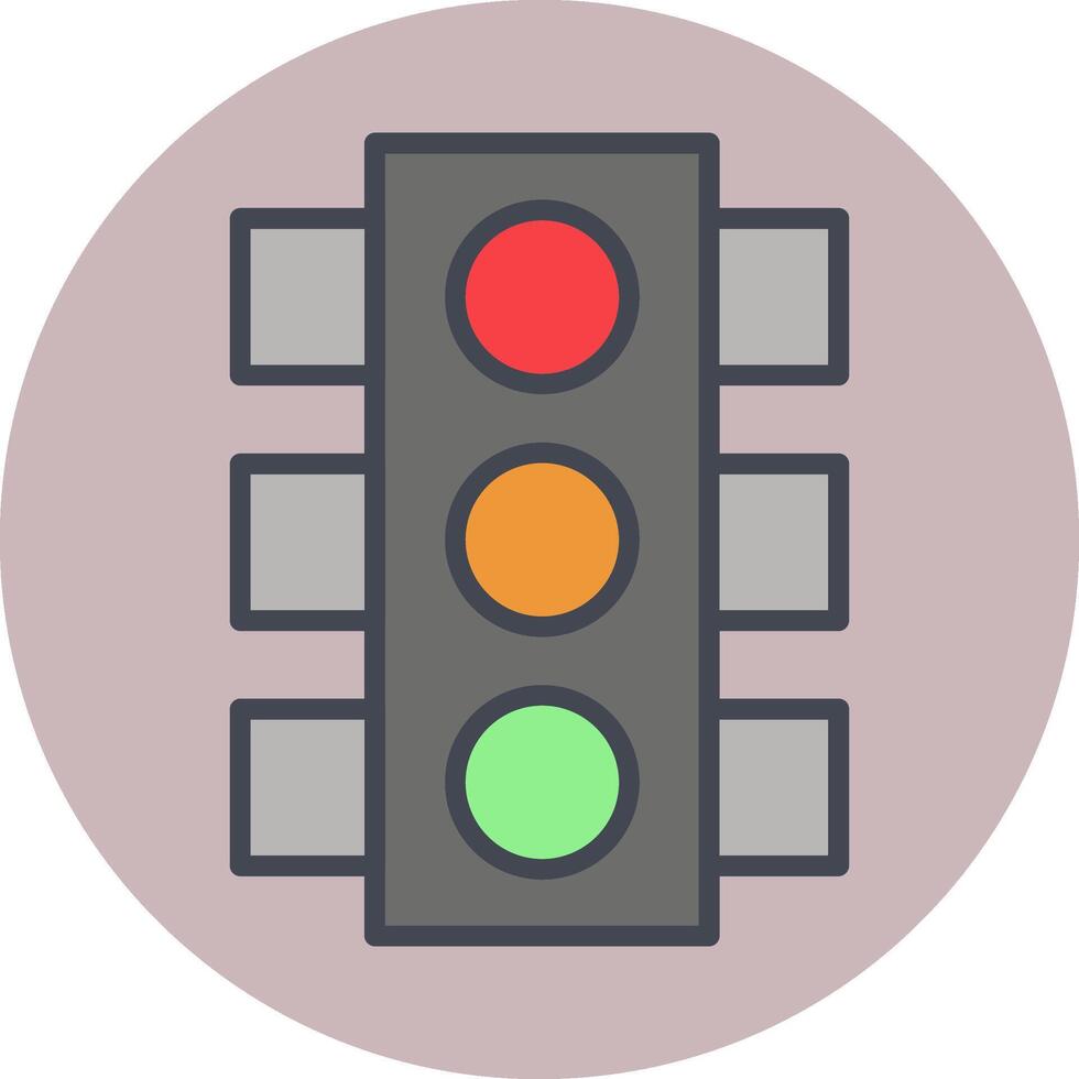 Traffic Light Vector Icon