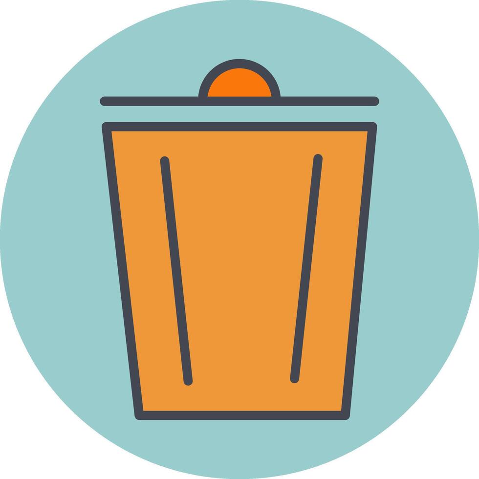 Trash Vector Icon