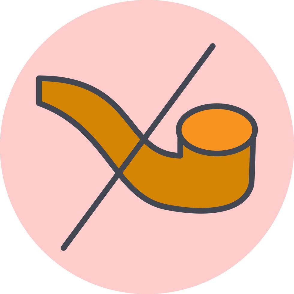 No Cigar Vector Icon