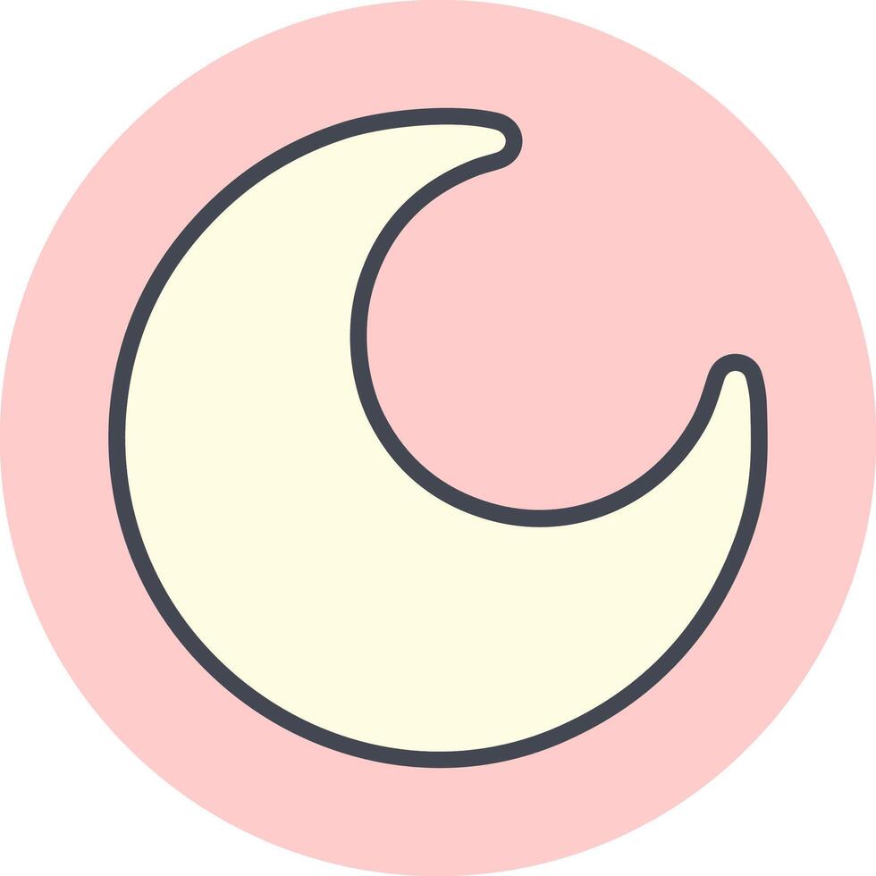 Moon Vector Icon
