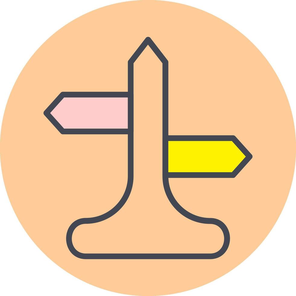 Directions Vector Icon