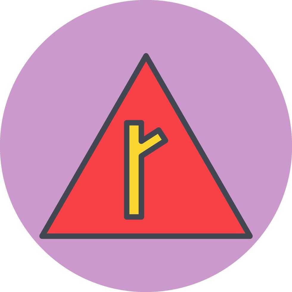 Road Sign Vector Icon