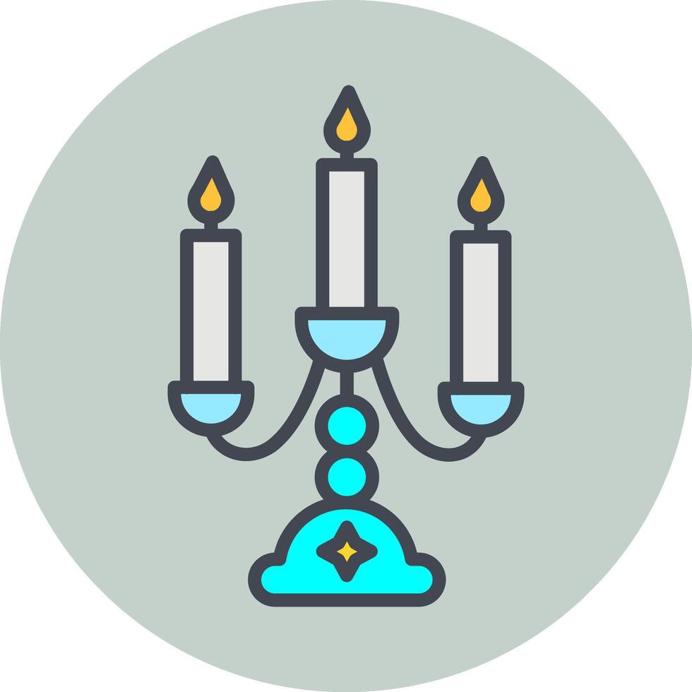 Candlestick Vector Icon