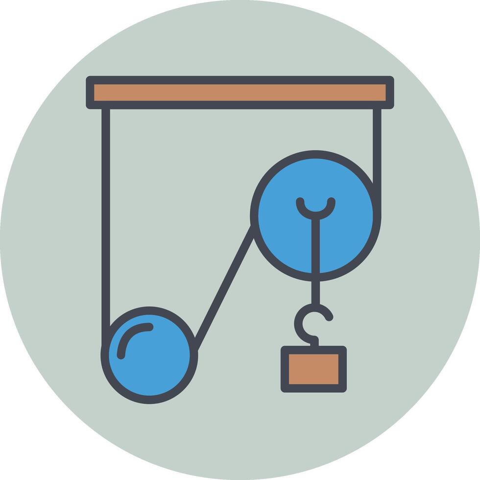 Pulley Vector Icon