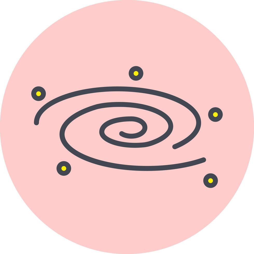 Black Hole Vector Icon