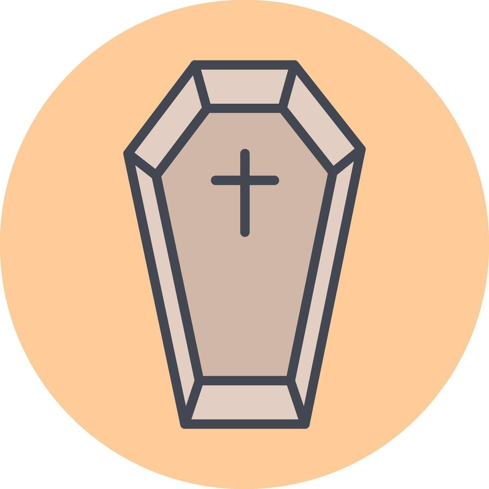 Coffin Vector Icon