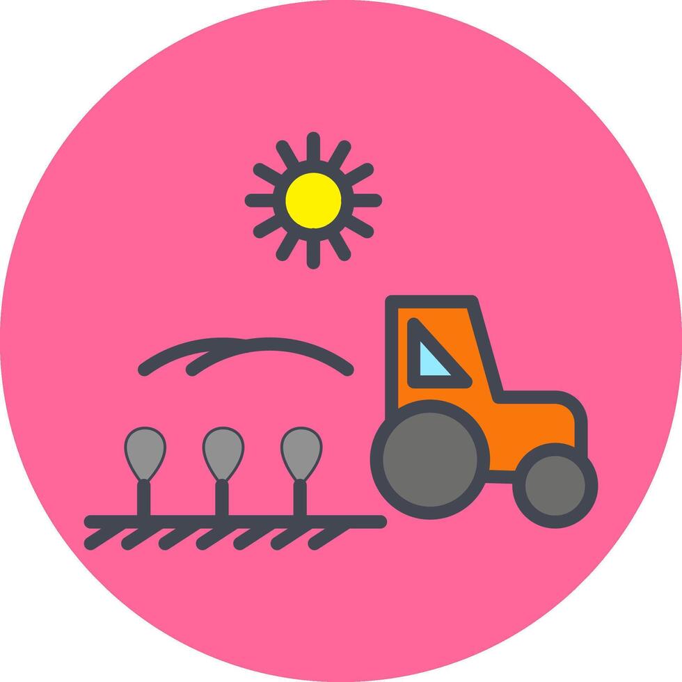 Smart Farm Vector Icon