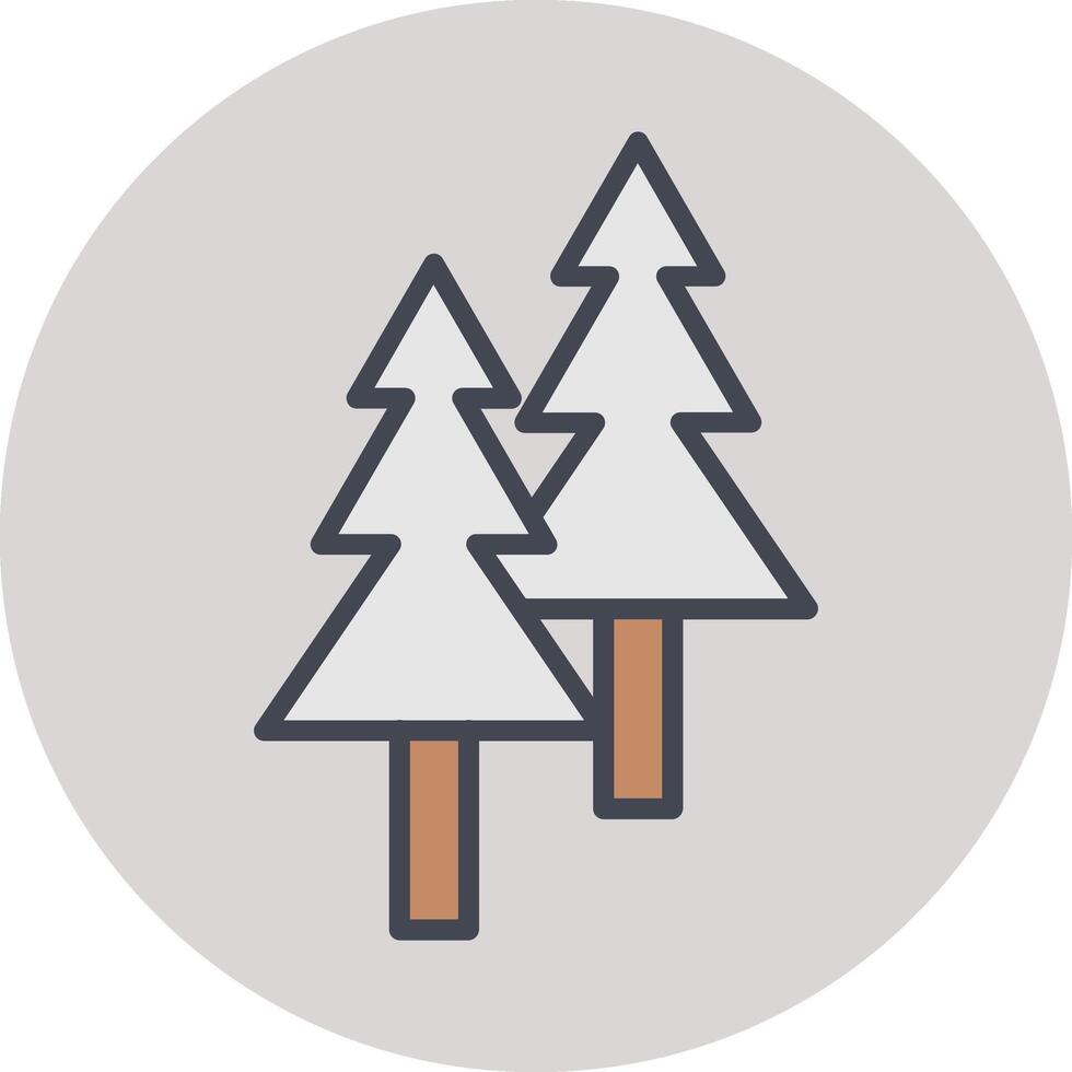 Pine Tree Vector Icon