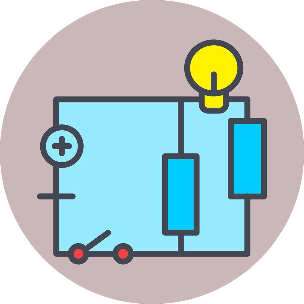 Electrical Circuit Vector Icon