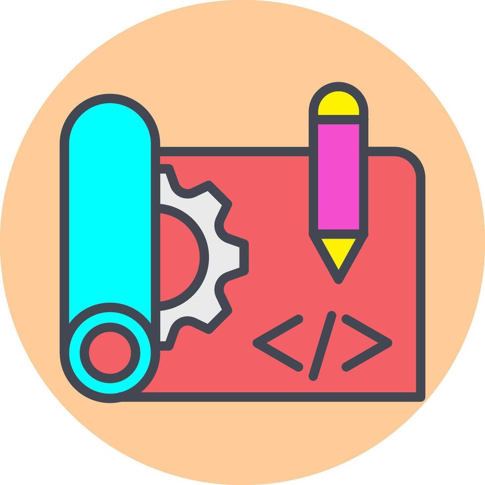 Blueprints Vector Icon