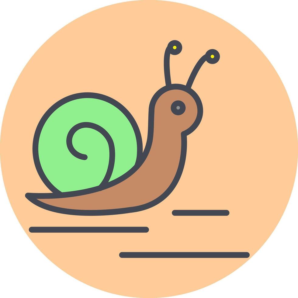 Snail Vector Icon