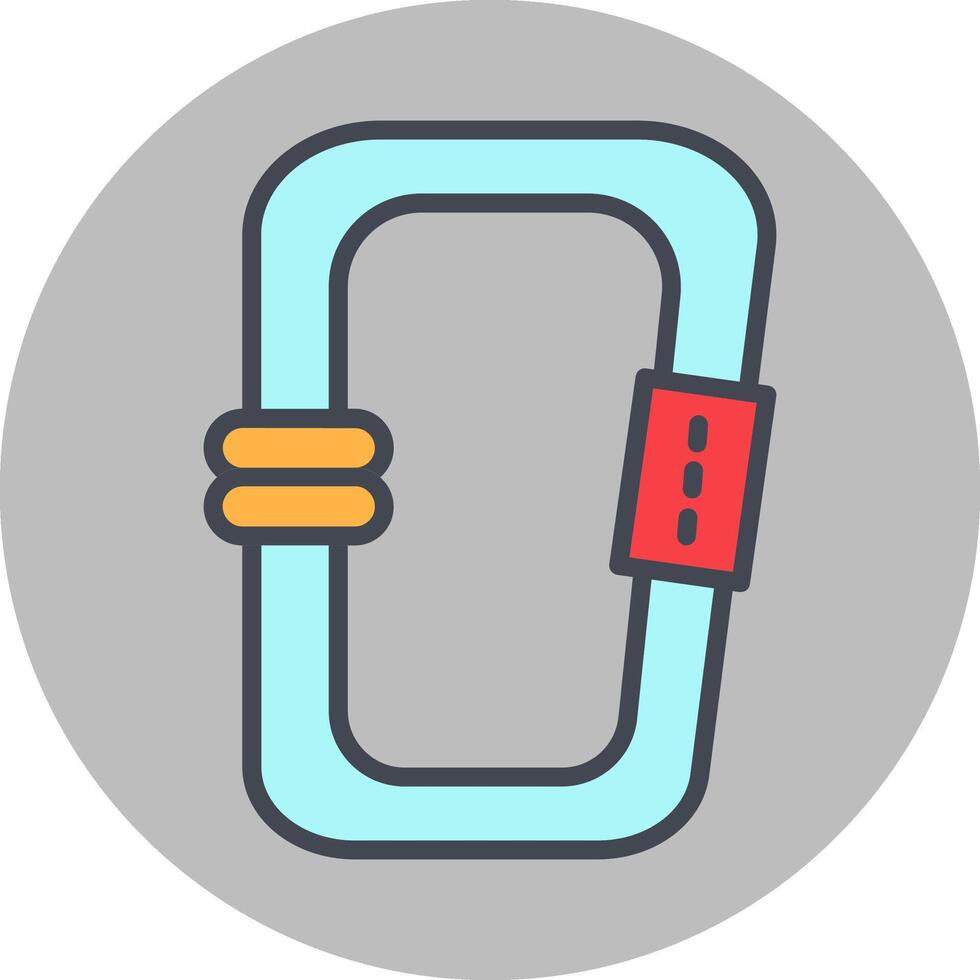 Carabiner Vector Icon