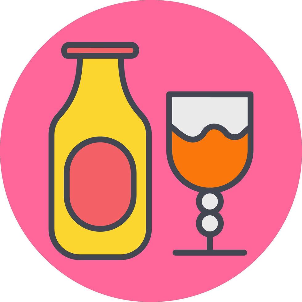 icono de vector de vino