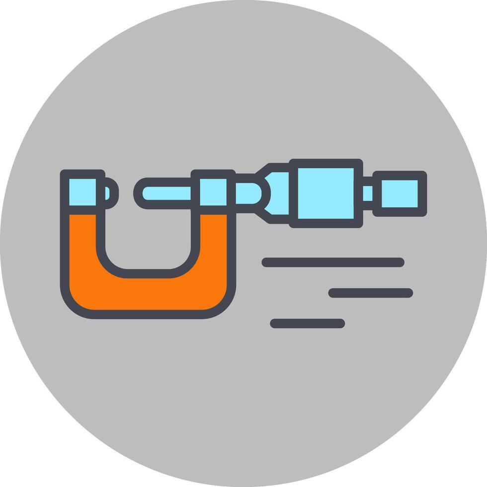 Micrometer Vector Icon