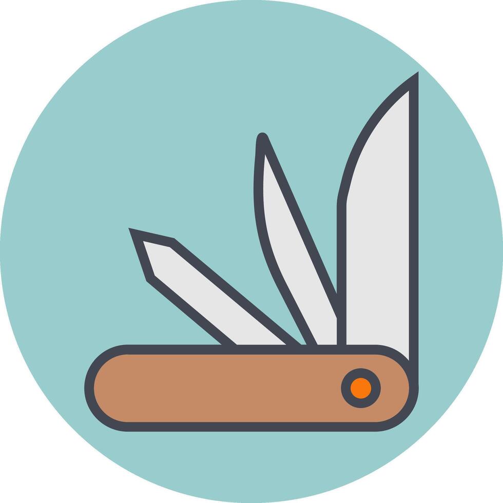 Swiss Army Knife Vector Icon