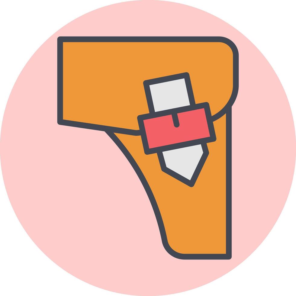 Gun Belt Vector Icon