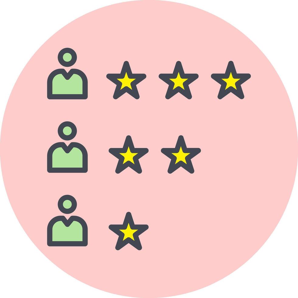 Rating Vector Icon