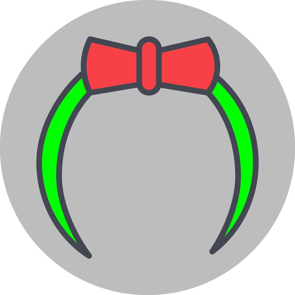 icono de vector de diadema