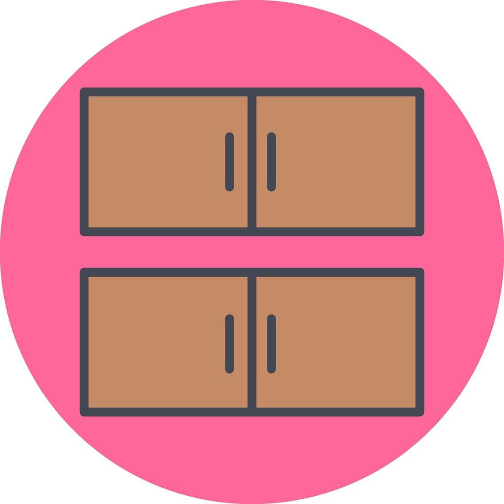 Cabinet Vector Icon