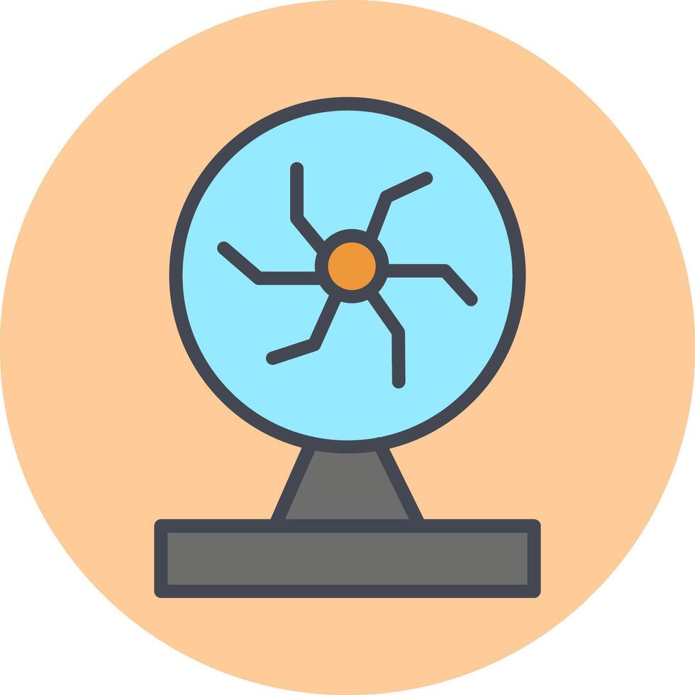 Plasma Ball Vector Icon