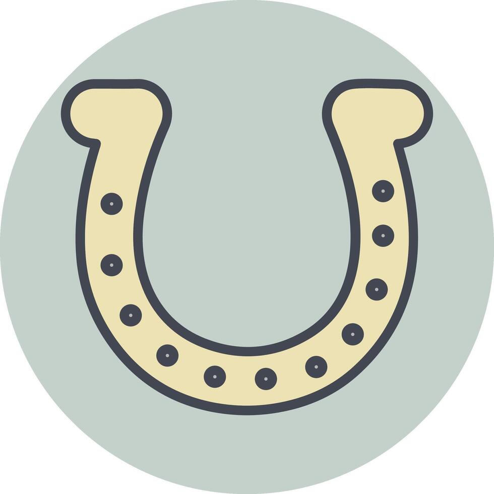 Horse Shoe Vector Icon