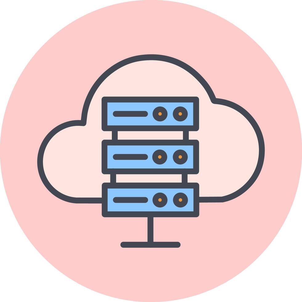 Hosting Vector Icon