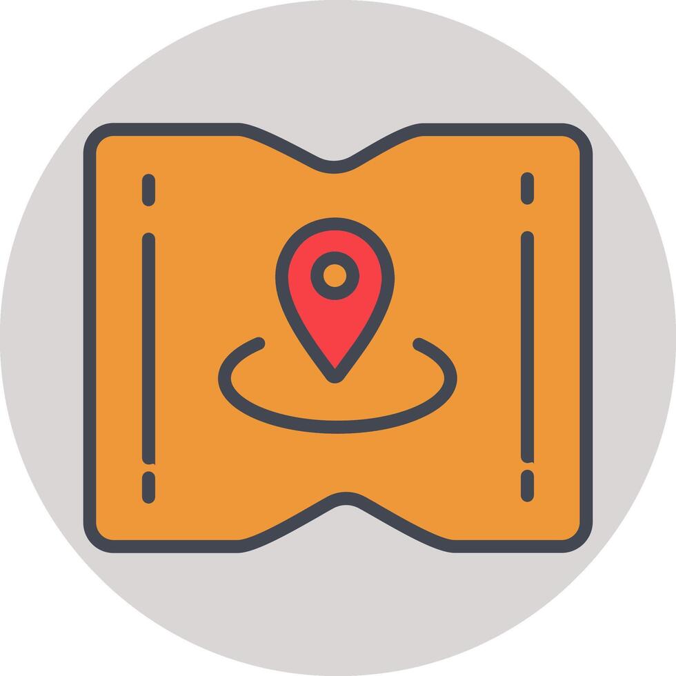 Map and Location Vector Icon