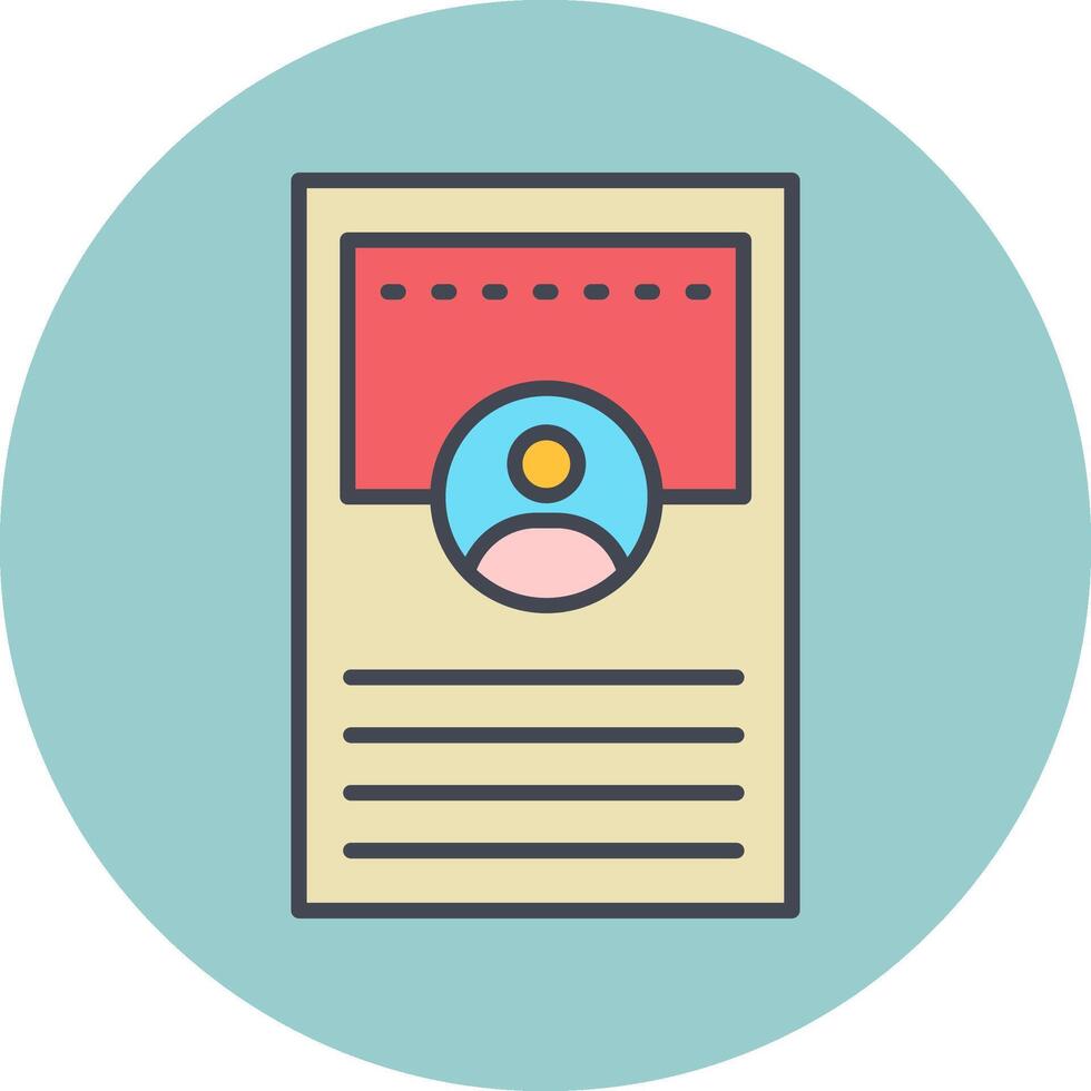 Profile Vector Icon