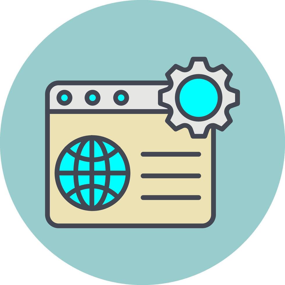Web Optimization Vector Icon