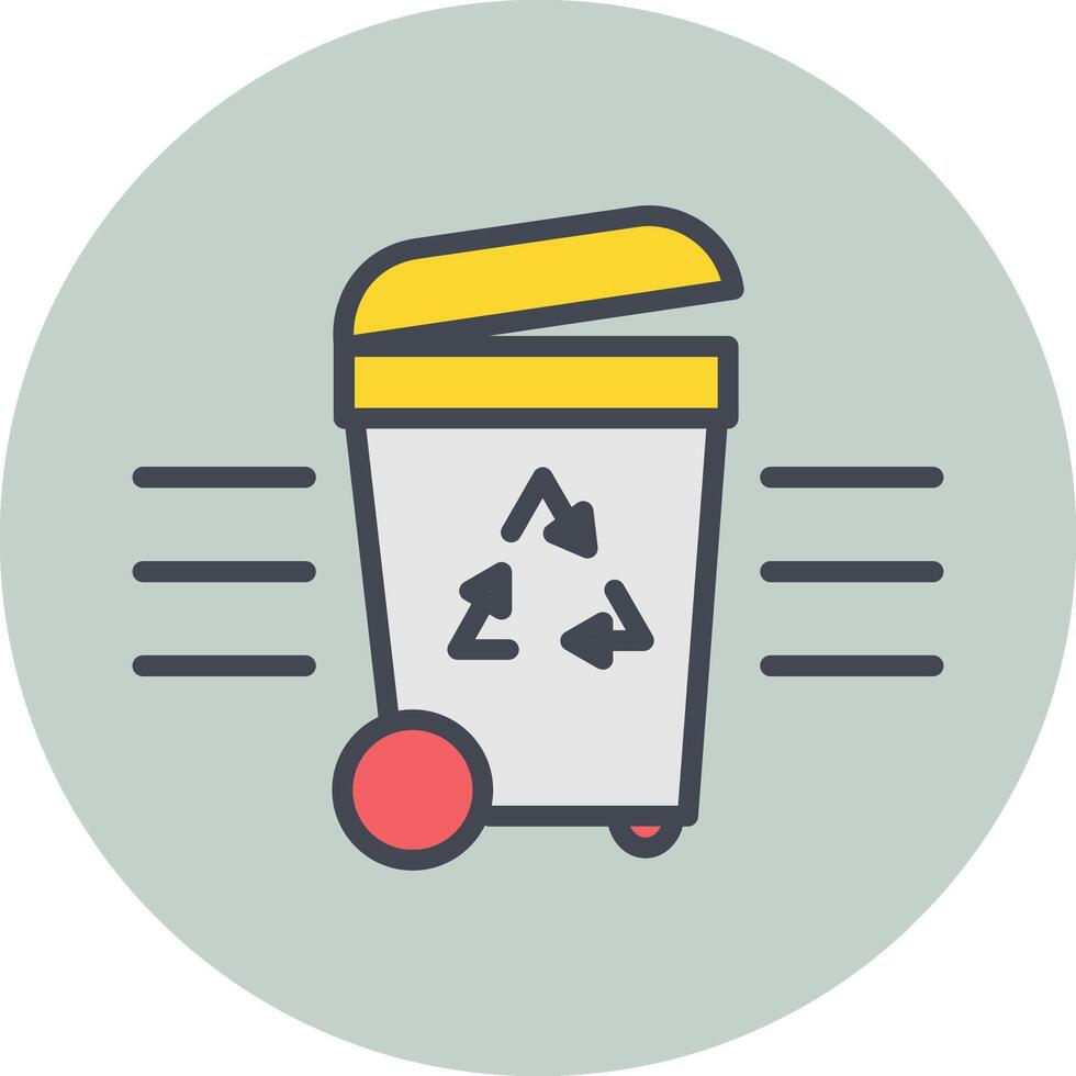 Garbage Vector Icon