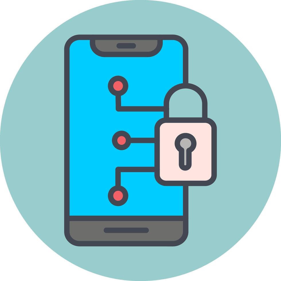 Secure Device Vector Icon