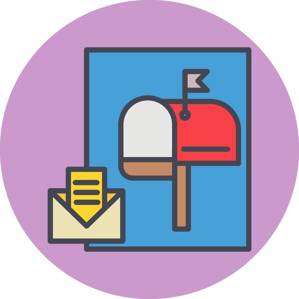 Mailbox Vector Icon