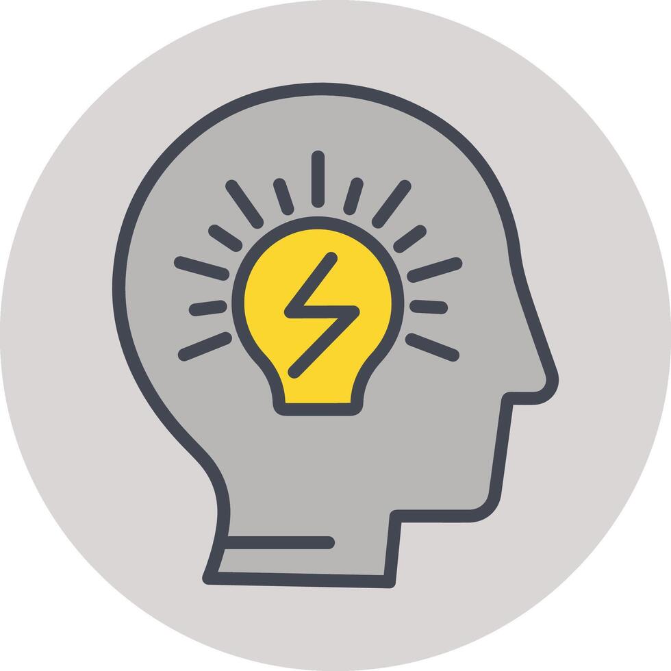 Brainstorming Vector Icon