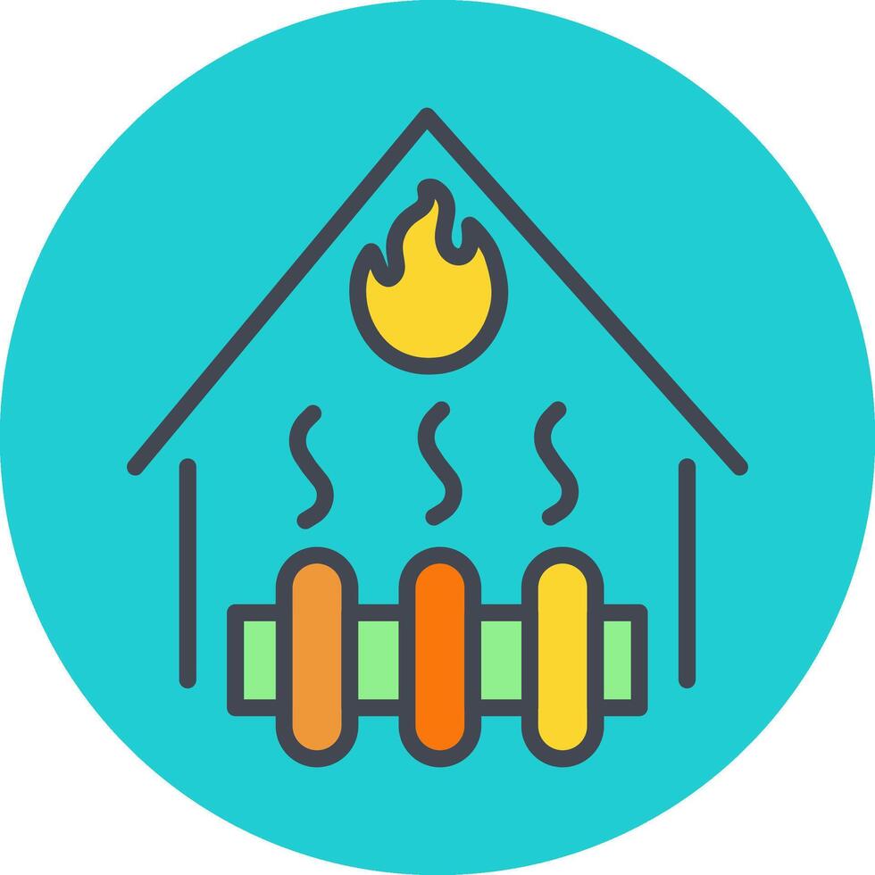 Heating System Vector Icon