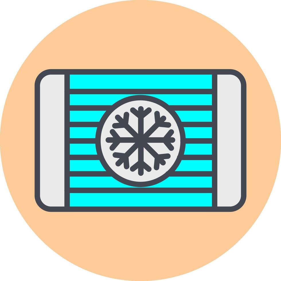 Cooling Vector Icon