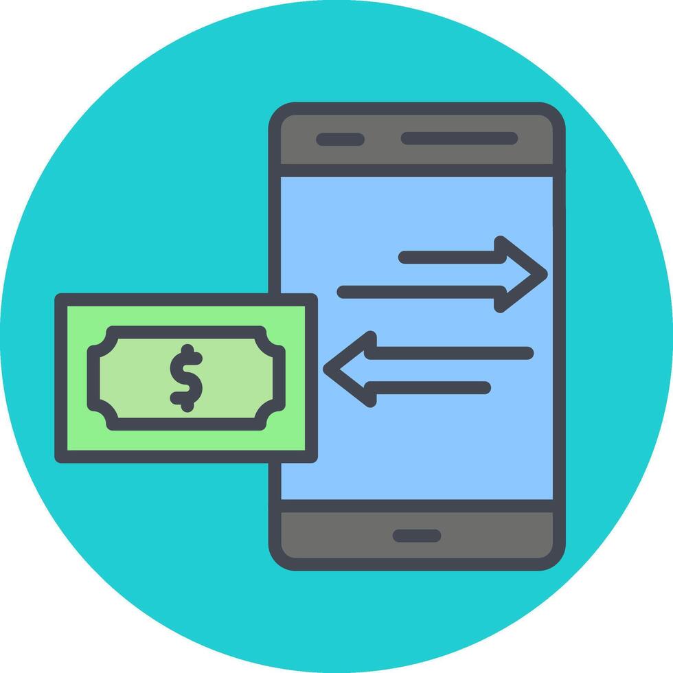 Money Transfer Vector Icon