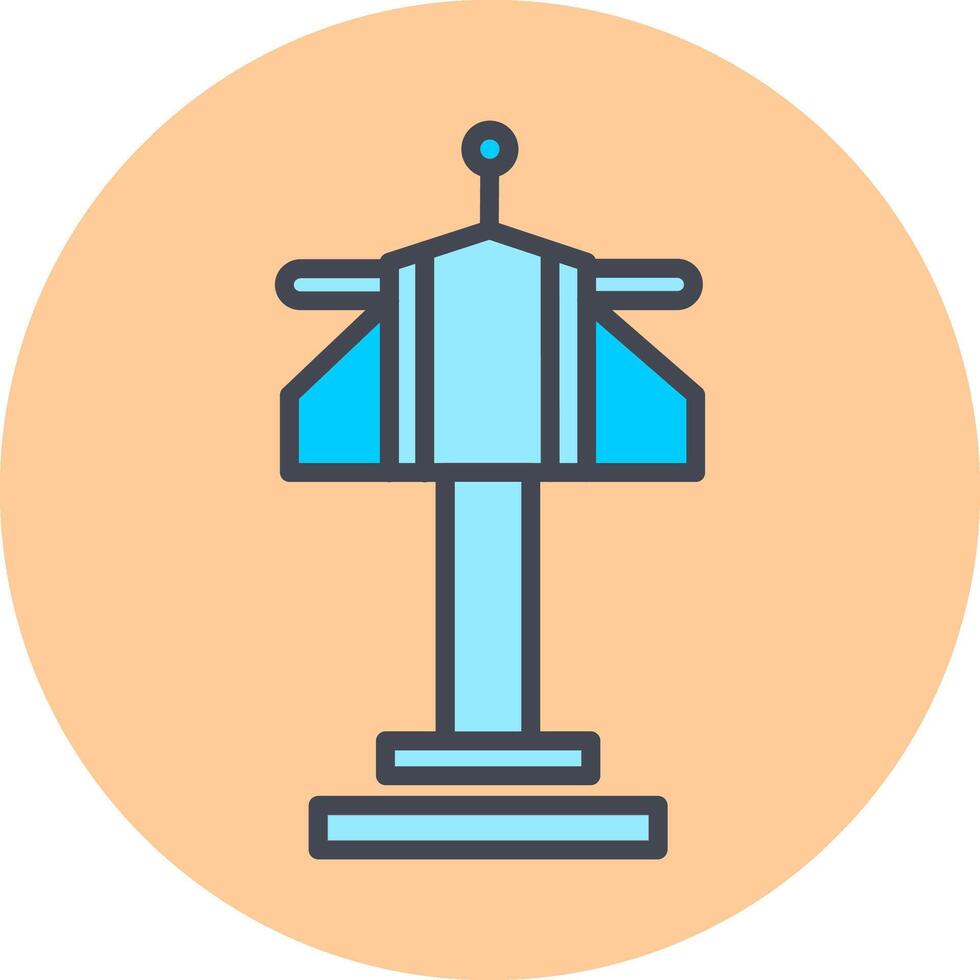 Air Control Tower Vector Icon