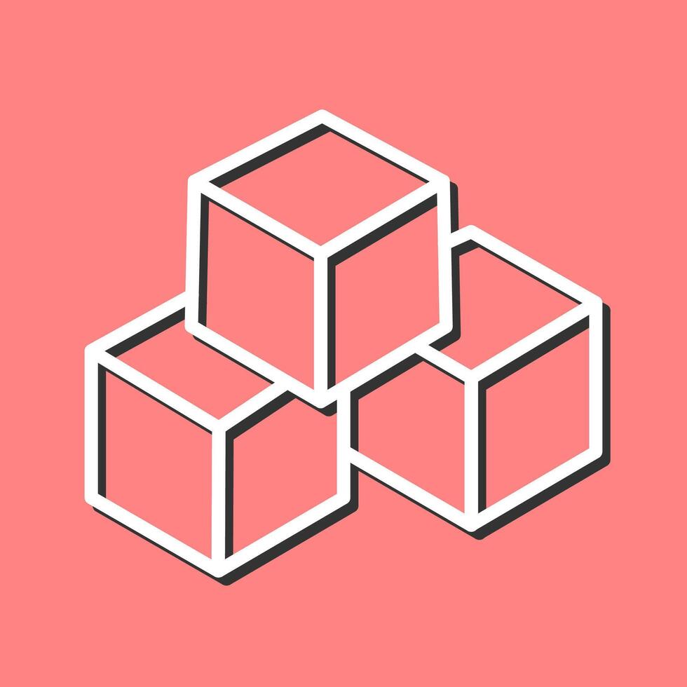 Block Vector Icon