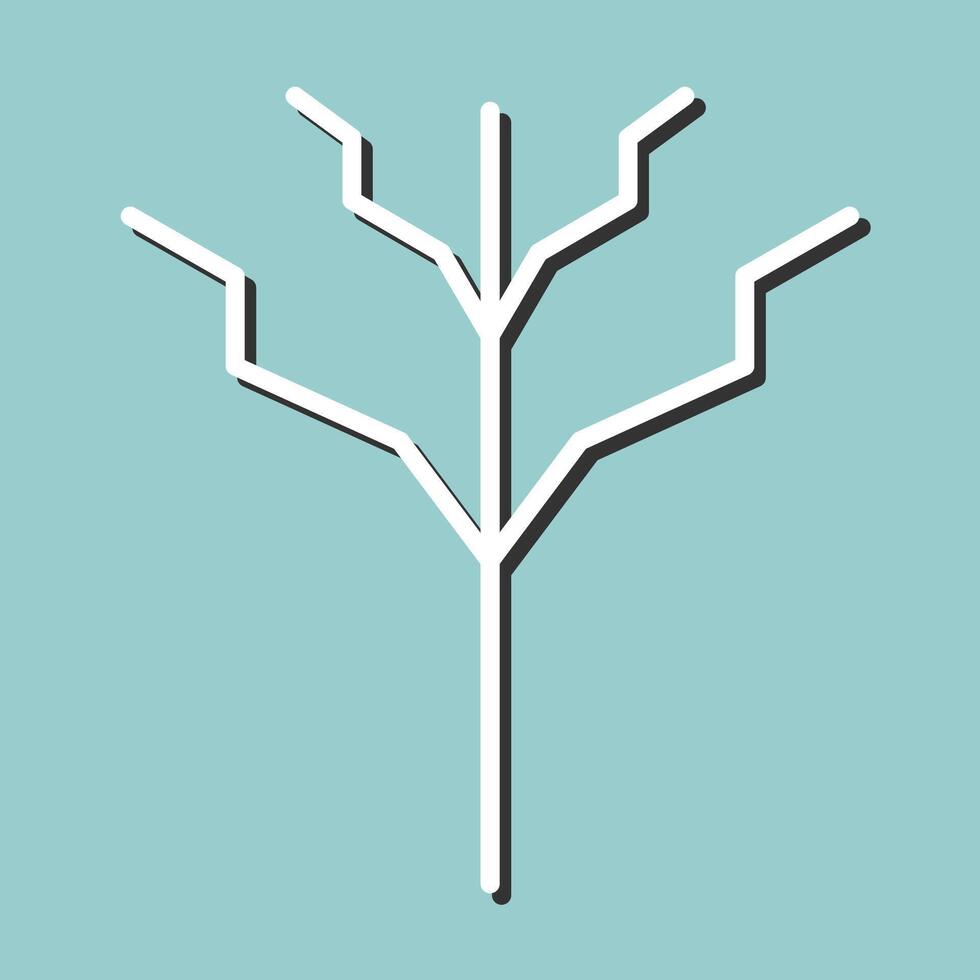 Tree with no leaves Vector Icon