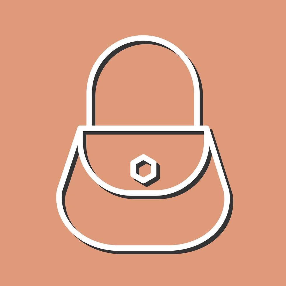 Ladies Bag Vector Icon