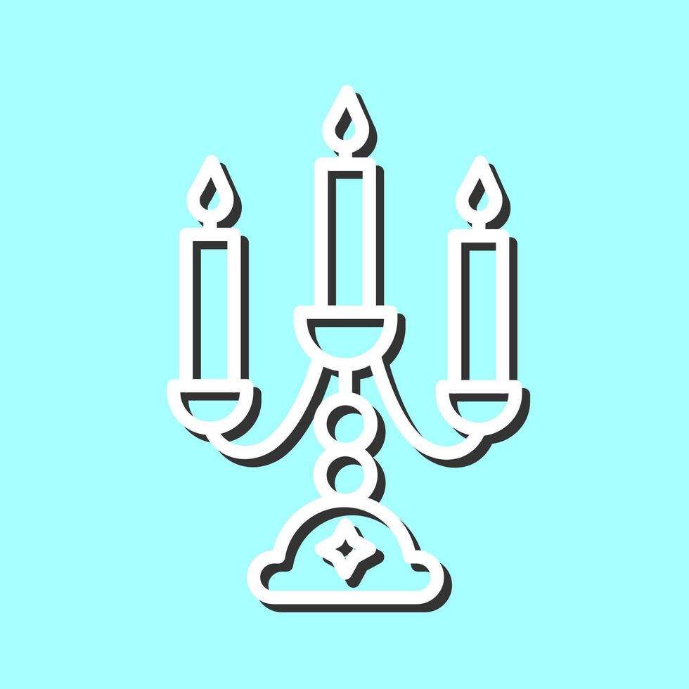 Candlestick Vector Icon