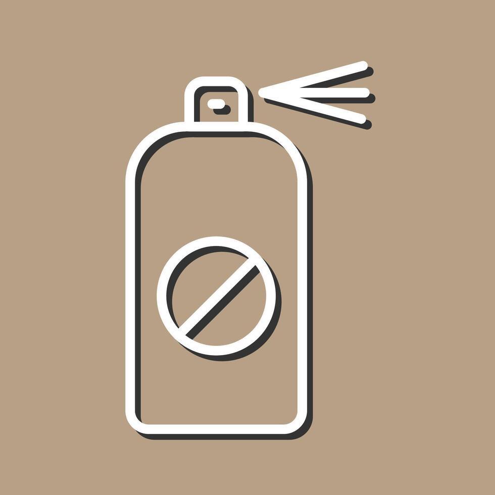 Pesticide Bottle Vector Icon