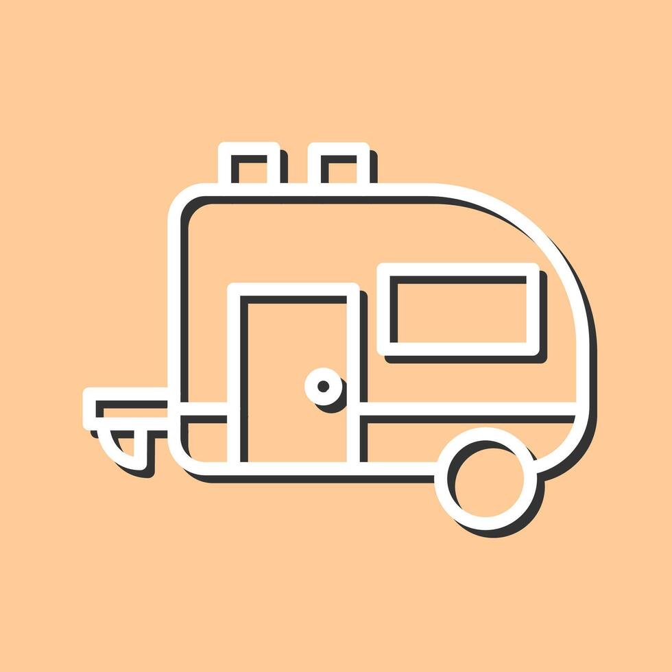 Trailer Vector Icon