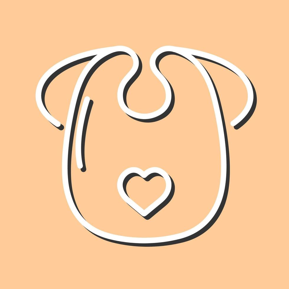 Baby Bib Vector Icon