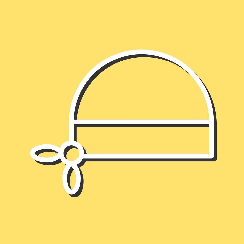 Pirate Bandana Vector Icon